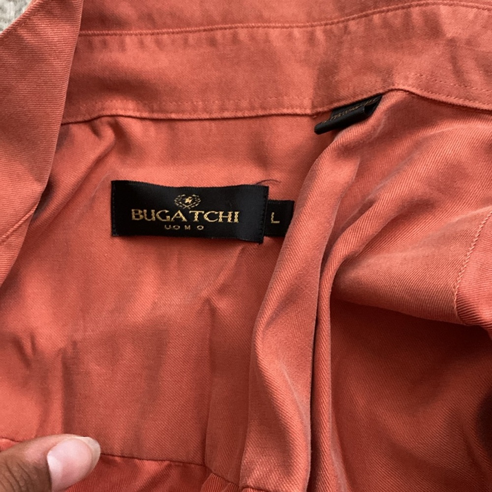 Red Bugatchi Button Up - image 2